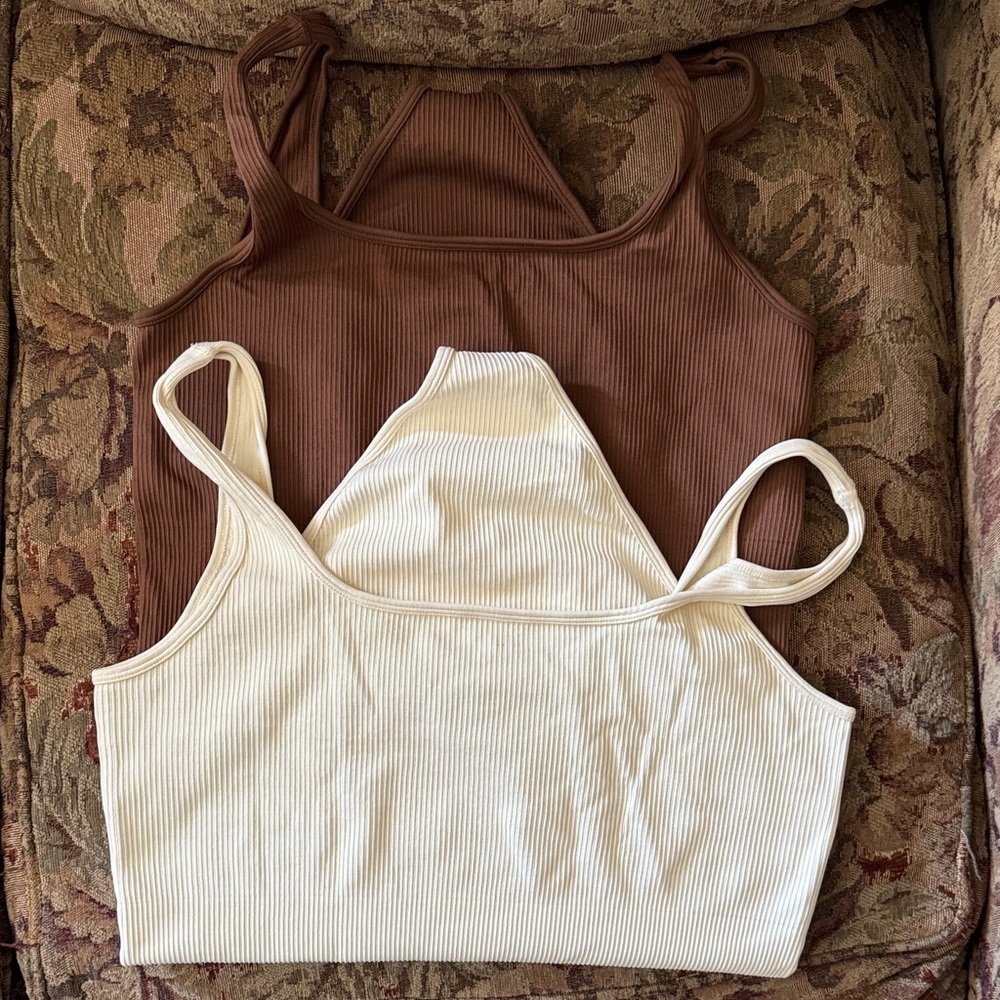 OQQ BODYSUIT- COFFEE, BEIGE